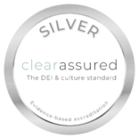Clear Assured Badge Silver